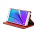 Samsung Galaxy Note 5 - Caseme Vintage Luxury Slim Flip PU Leather Stand Protective Phone Cover Case - Red